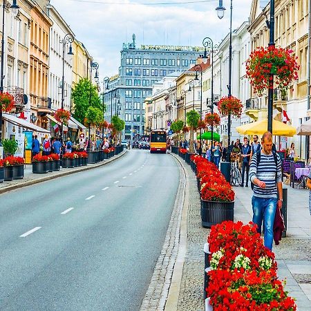 Elegant Apartment Warsaw Promenade Exterior foto